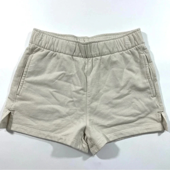 New Damaged Madewell Terry Drawstring Sweatshorts Vintage - Picture 2 of 11